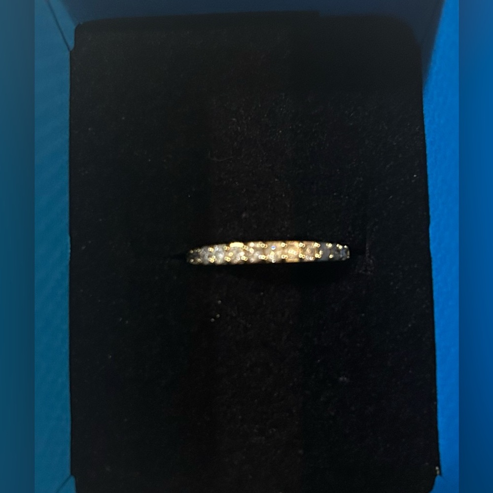 14kt gold diamond ring
